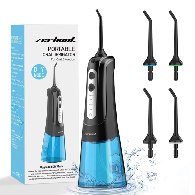 Cordless Water Flosser DIY Black